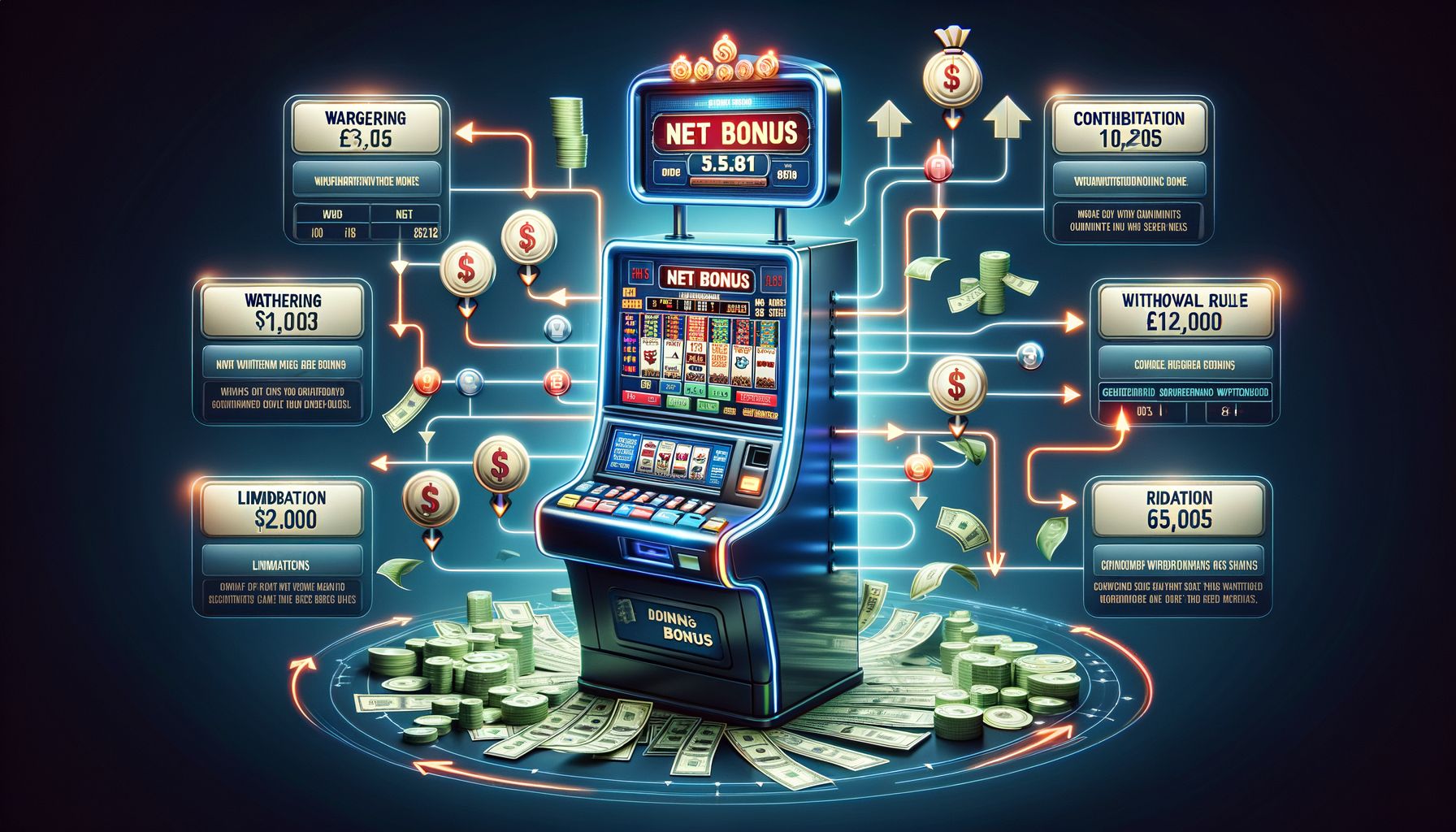 Wagering, contribution and withdrawal rules