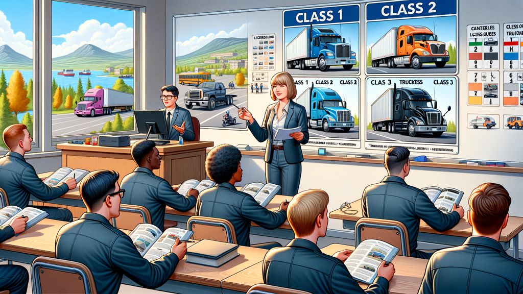 Types of Heavy Vehicle Licenses Offered